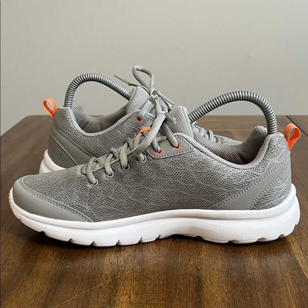 Ryka Gray and White Women's Sneakers - Picture 8 of 14